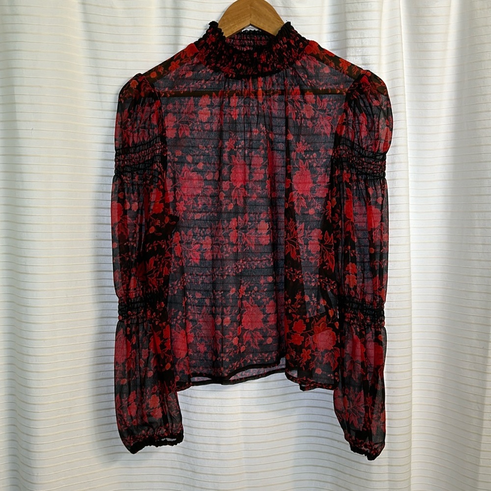 BB Dakota Steve Madden | Floral Print Long Sleeve Shirt